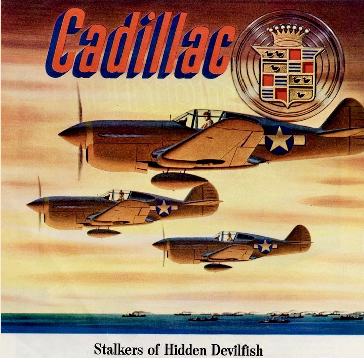 LRonLacy's tweet photo. In #MAY 1944
🧵👇
‘Stalkers of Hidden Devilfish’
#wartime #WW2 #defenseindustry #Cadillac #aircraft #fighterplanes #engines #illustration #illustrationart #convoy #shipping #Uboats #submarines https://t.co/gJbMnbViAn