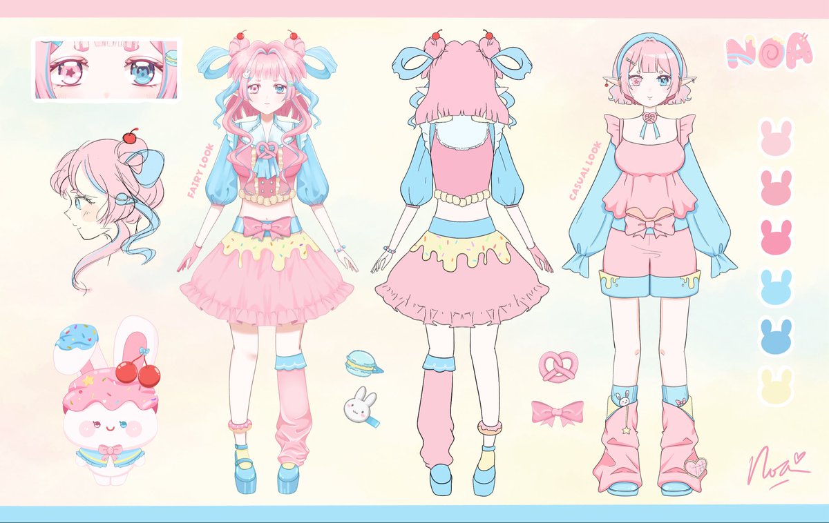 NoaLunewynVT's tweet photo. ♡ NOA’S CHARACTER/REFERENCE SHEET ♡
mimimimimimimimimi noa has 2 looks~
𝜗𝜚 General: #NoaLunewyn
𝜗𝜚 Live: #AiringNowa
𝜗𝜚 Art: #noadles
𝜗𝜚 Meme: #Lunewkwk
𝜗𝜚 Clip: #NoaClips
𝜗𝜚 Oshimark: 🍰🎀 https://t.co/ets8LdKzya