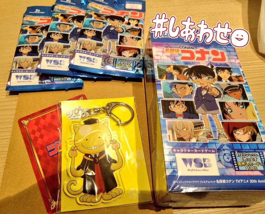 ネット注文の殺せんせーのび猫 …(*ΦωΦ)♥が届いたから🚗³₃ コナン