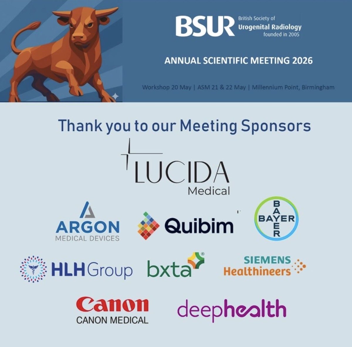 The British Society of Urogenital Radiology tweet media