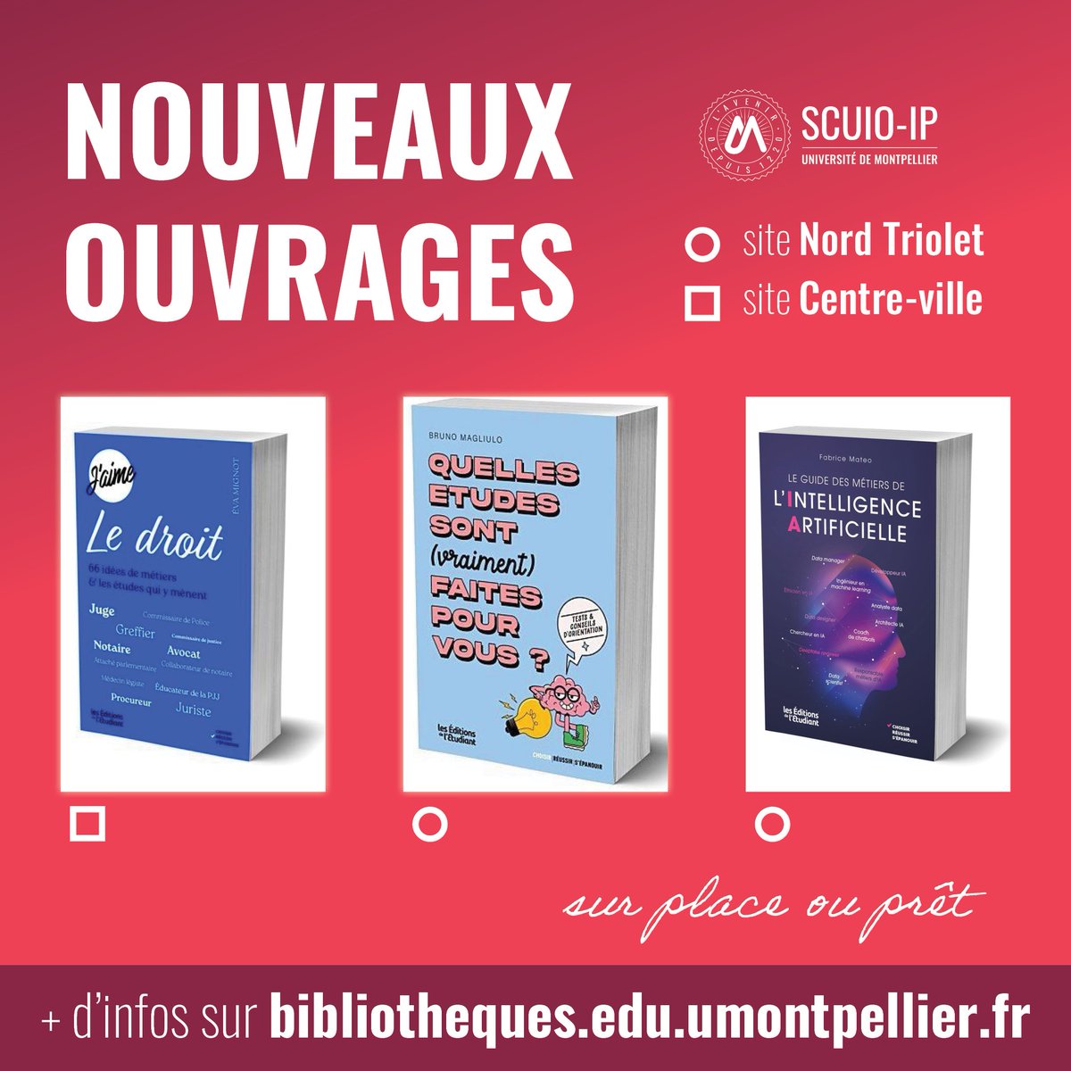 SCUIO-IP Université de Montpellier tweet media