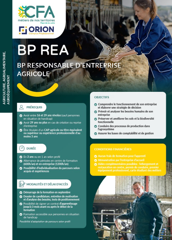 AnefaMayenne's tweet photo. Nouveau BPREA par alternance au campus d'Orion 👍 https://t.co/xrtdmcj0Ba