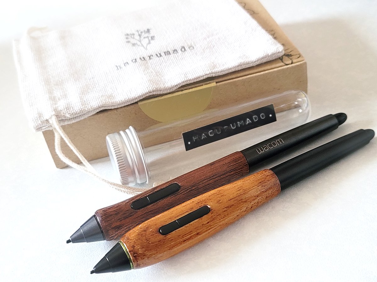 Wacom プロペン　木軸　箱付き 葉車堂《はぐるまどう》 (@Hagurumado_wood) / Posts / X