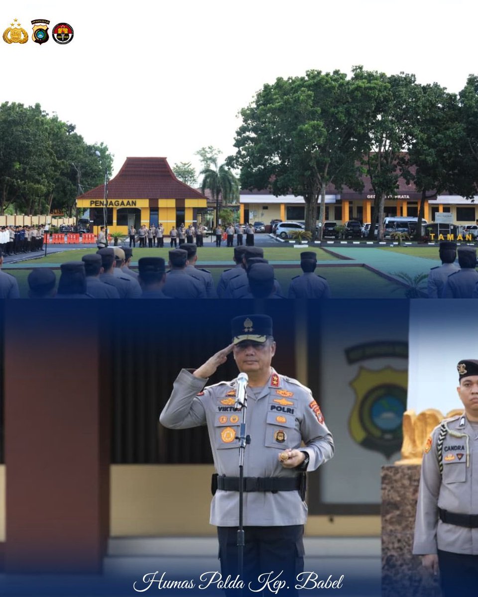 BabelBid's tweet photo. Kapolda Babel, Irjen Pol Viktor T. Sihombing, memberikan apresiasi tinggi kepada seluruh jajaran personel Polda Kep. Babel atas dedikasi dalam melayani masyarakat. Disampaikan menyusul banyaknya respon positif dari warga terkait kinerja personel kepolisian di wilayah Babel. https://t.co/VMf2PpgdHn