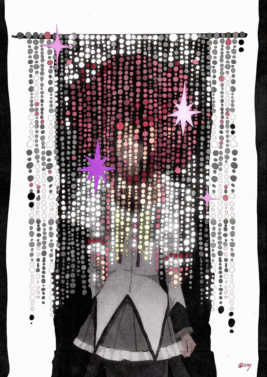 #魔法少女まどかマギカ
#MadokaMagica #鹿目まどか #曉美焰 #圆焰圆
珠帘