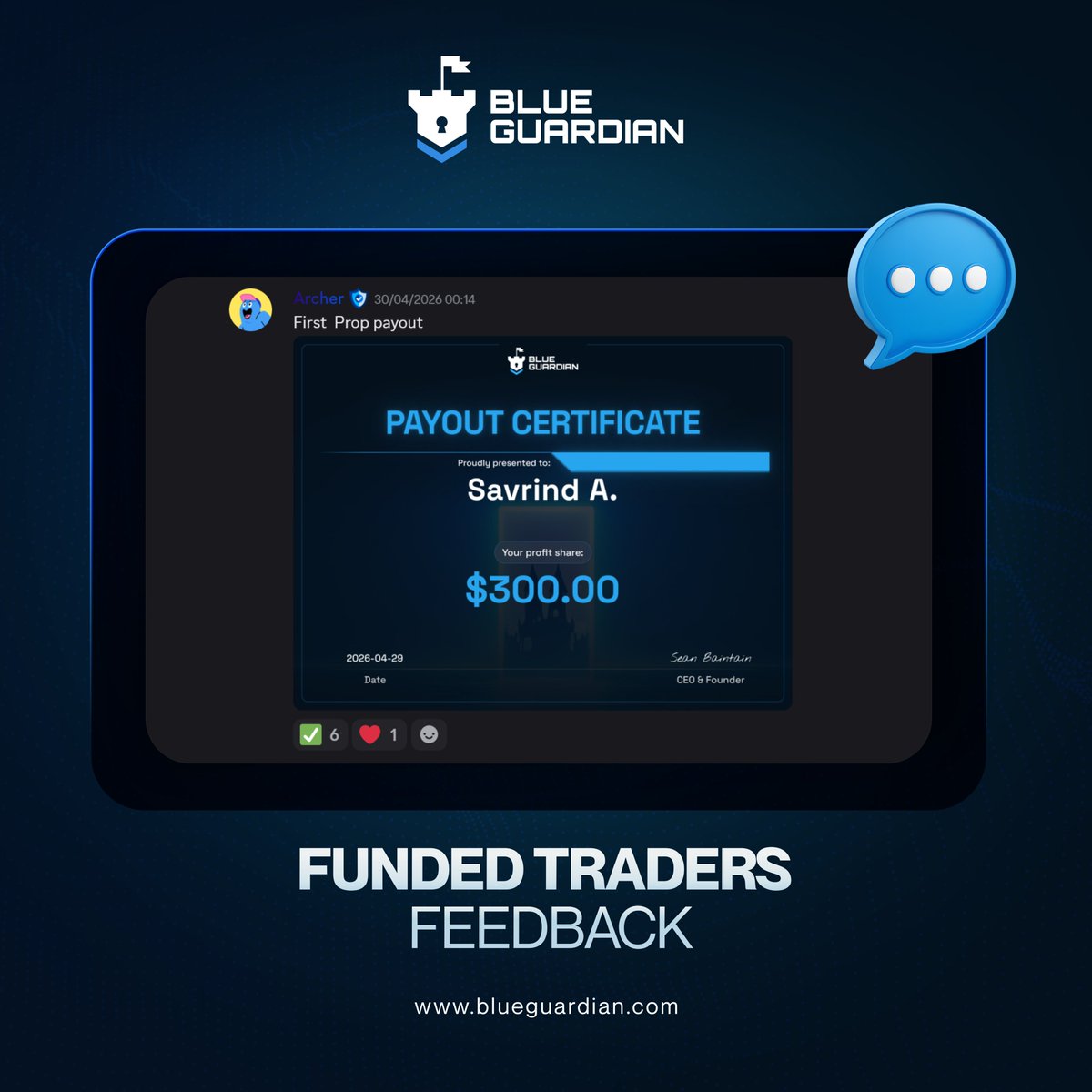 Blue Guardian tweet media