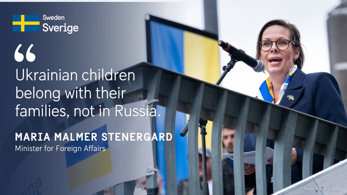 Swedish Ministry for Foreign Affairs tweet media