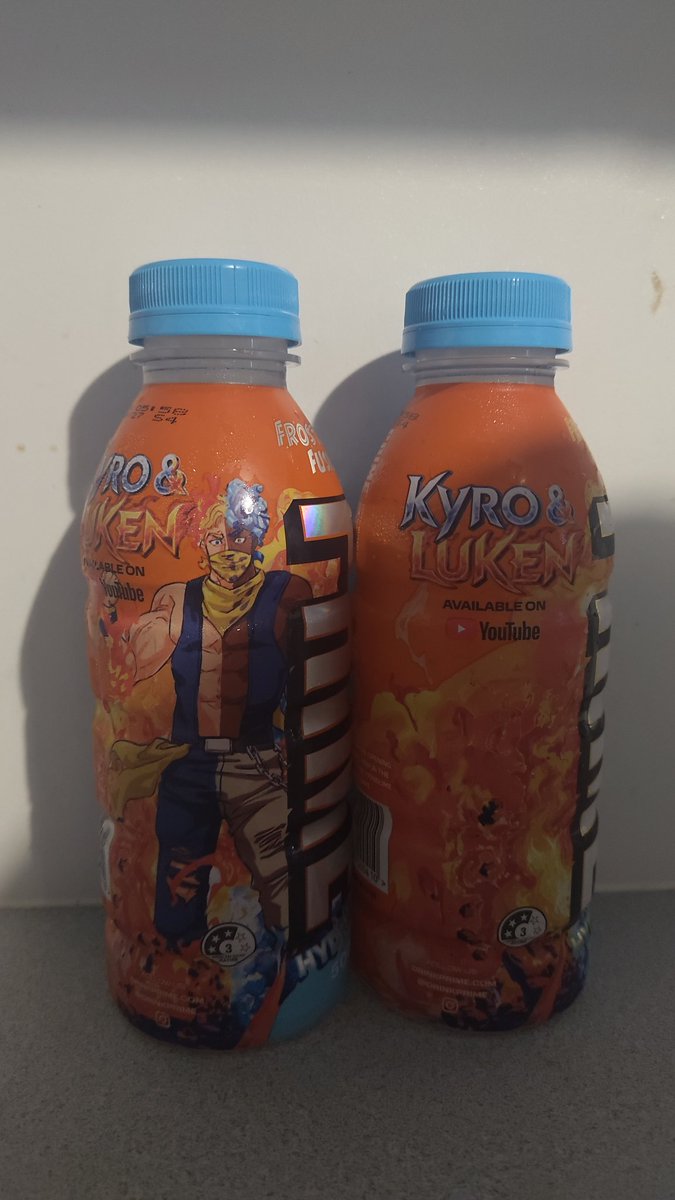 ACCEL1R8's tweet photo. Another @PrimeHydrate for the collection. The Limited Edition bottle design is so good https://t.co/biaw26saCw
