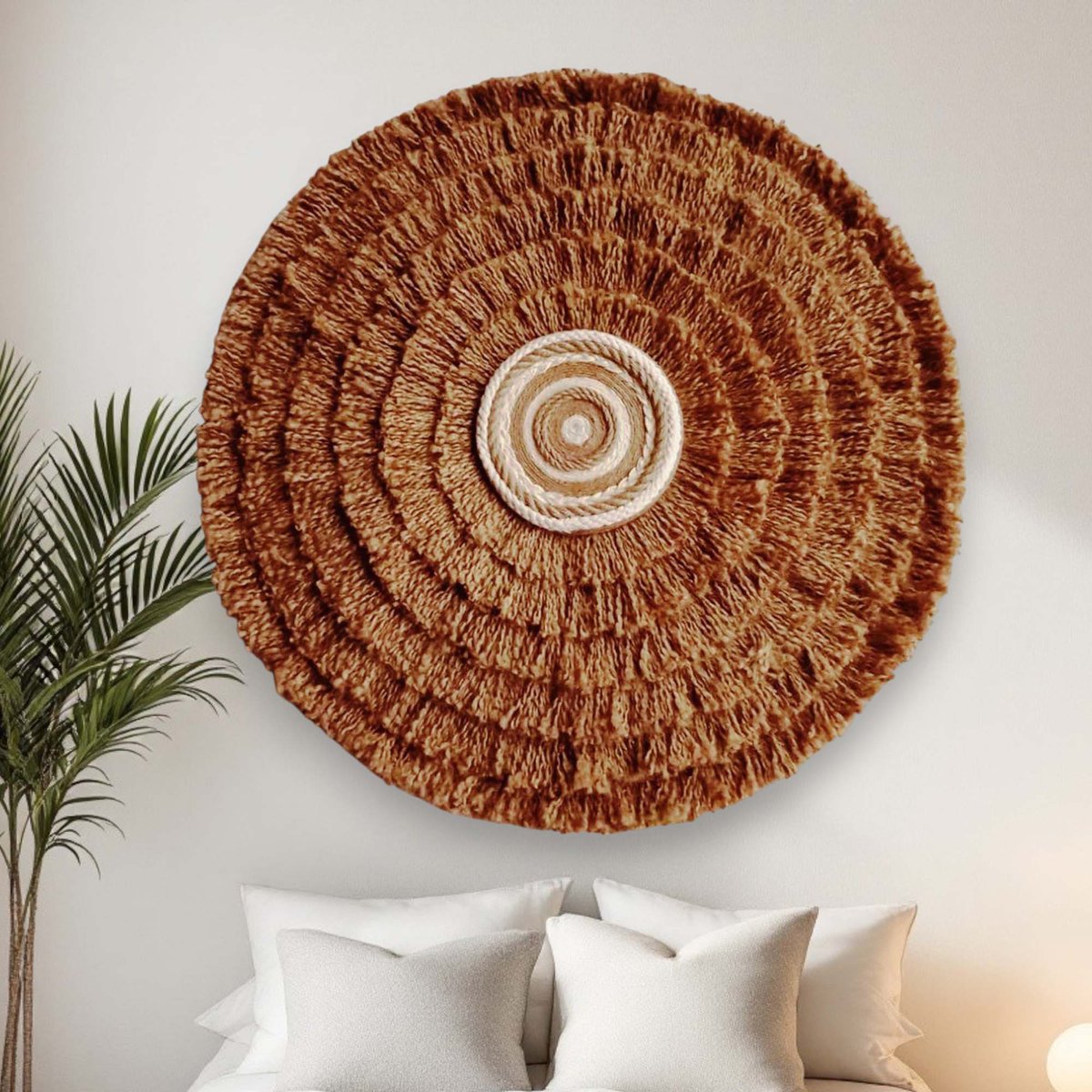 HHDUkraine's tweet photo. Transform your space with cozy, rustic vibes 🌾
✨ Handmade wall decor crafted from brown + white jute and soft cotton rope
Perfect for above the couch, bed, or in your entryway
Bring warmth + texture to any room
🛒Visit my shop to explore more!
https://t.co/Xd8W3BaPER

#RusticDecor #WallArt #BohoStyle #HomeDecor