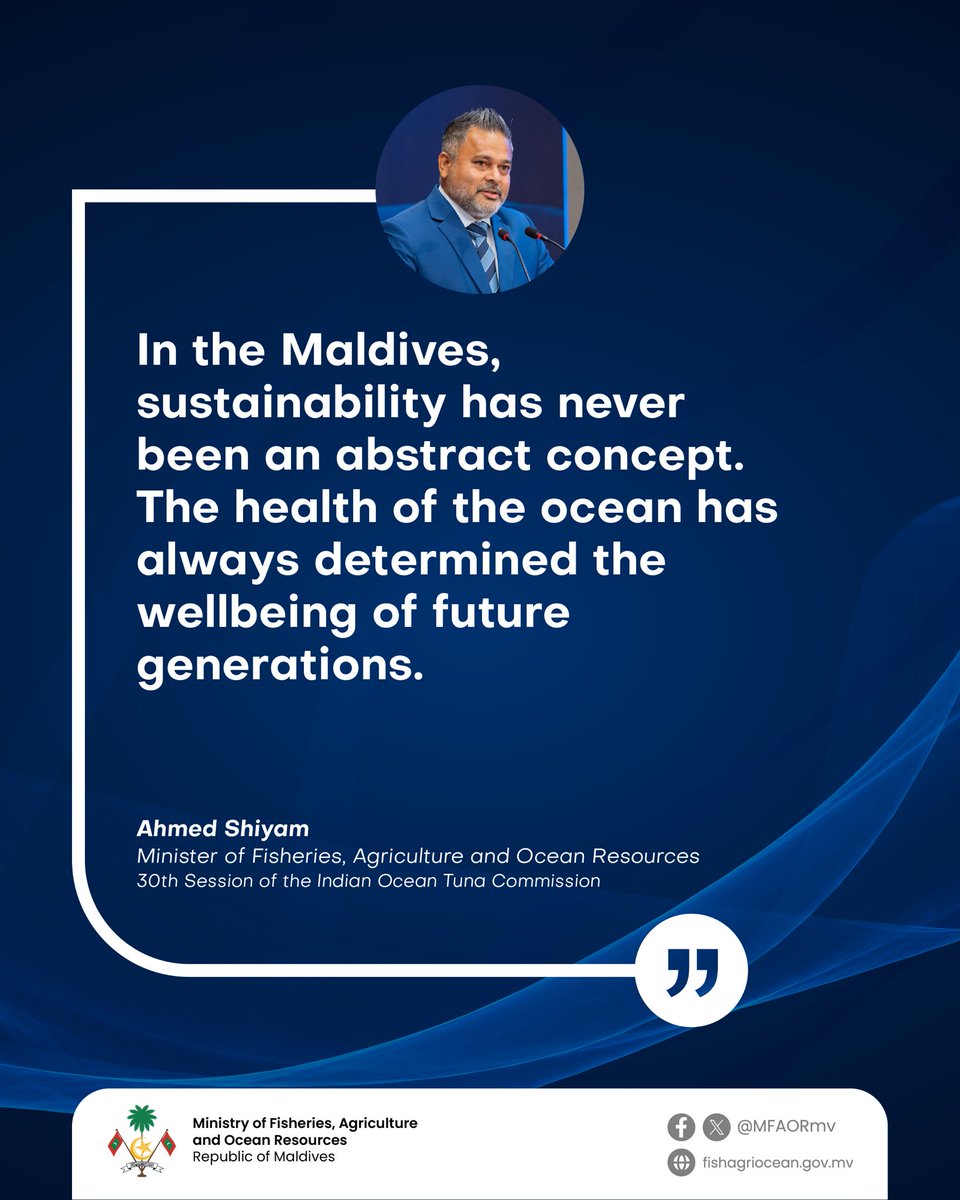 Min of Fisheries, Agriculture and Ocean Resources tweet media
