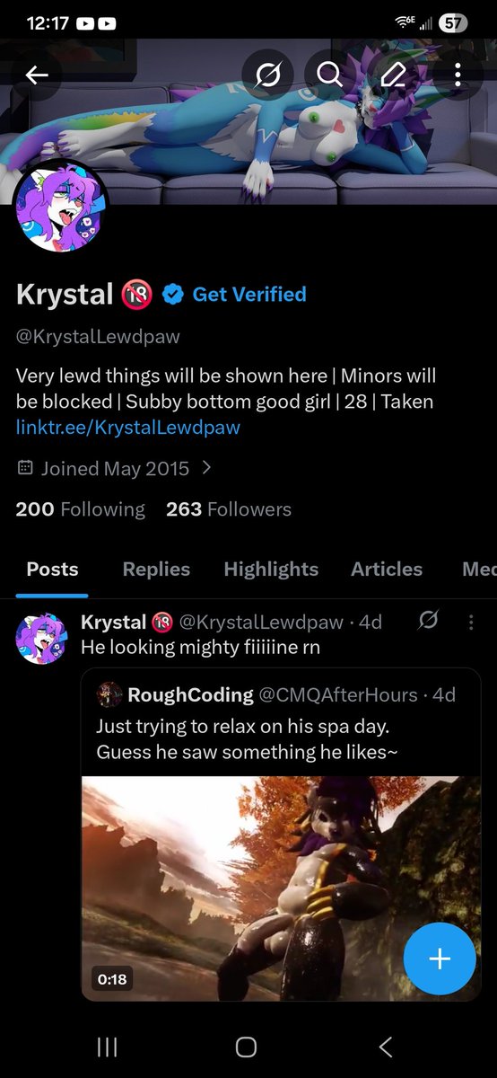 Krystal 🔞 tweet media