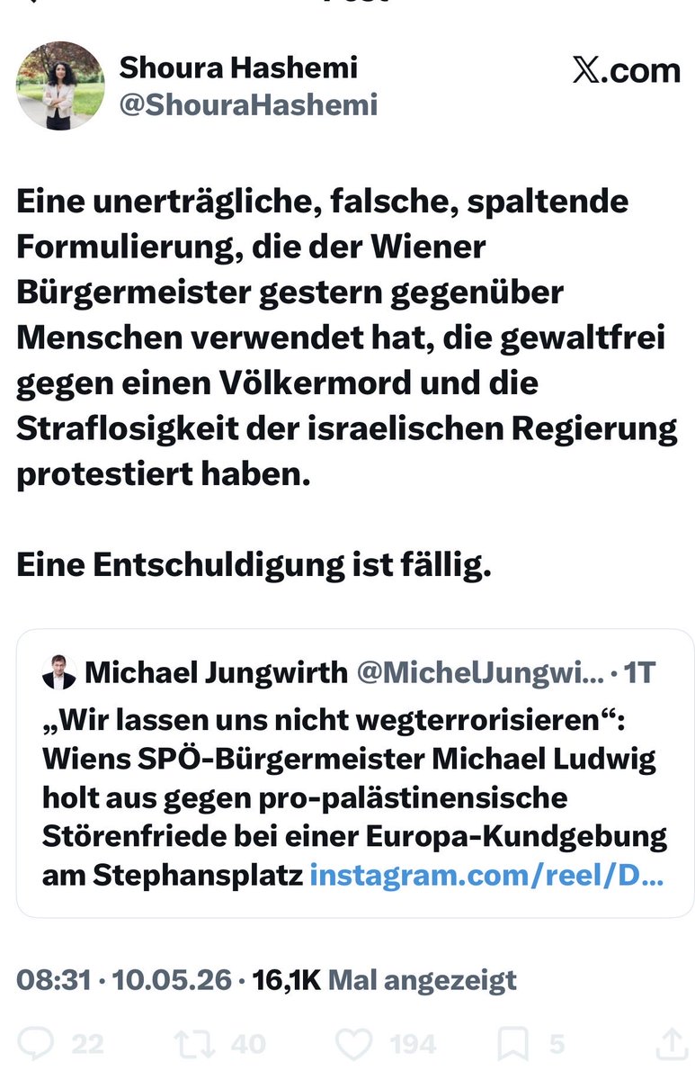 oesikrainerin's tweet photo. Die wunderbare Islamisten-Befürworterin bei der Arbeit #Hashemi 🥰 https://t.co/h6f1ebbzNh