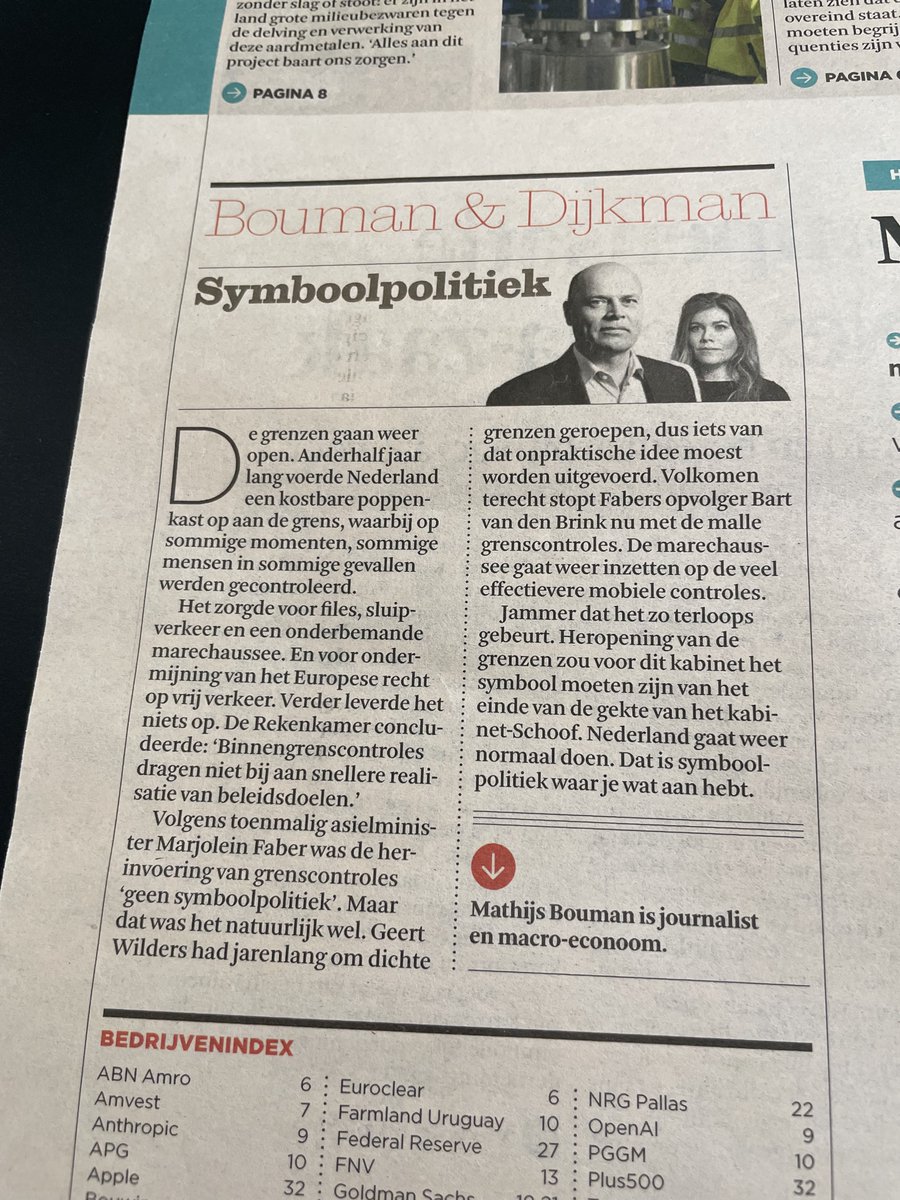 AlbertJanMaat's tweet photo. Met Bart van de Brink aan het roer keert nuchterheid terug. https://t.co/WSbB8Z7sTT