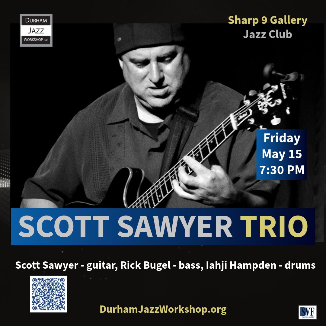 Sharp9Gallery's tweet photo. Tickets: https://t.co/HEdGGzIlf5 #jazzconcert #livejazz #durhamjazzworkshop #durhamnc #durhamevents #jazzcommunity #chapelhillnc #carync #raleighnc #apexnc #trianglenc #jazzclub https://t.co/ocCZNmtrJc