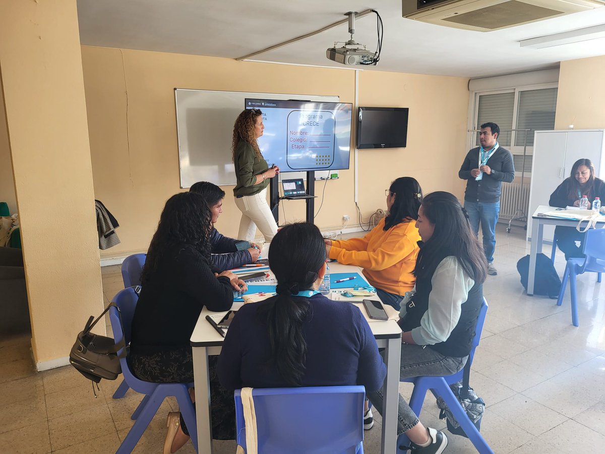 trilemaedu's tweet photo. Arrancamos el programa CRECE con un nuevo grupo de 20 docentes de 4 centros de la #RedEQAp (Perú y España) que trabajarán estos días para la mejora educativa de sus centros apoyándose en el ejemplo, la observación y la formación en nuestras #EscuelasTrilema https://t.co/j4duxzx7LP