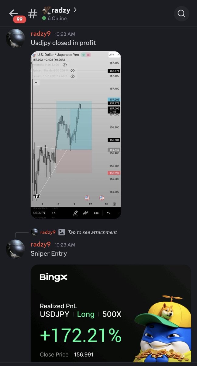 mark_radzy's tweet photo. Sniper Entry on #USDJPY

Join the discord for more free trades on #Forex &amp; #Crypto https://t.co/MqpnH5o74L