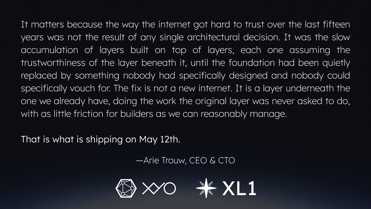 XYO tweet media