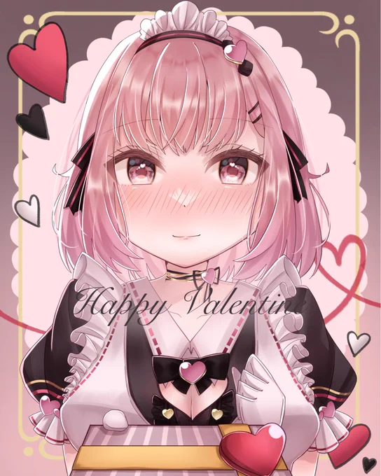 過去絵ですが… #メイドの日