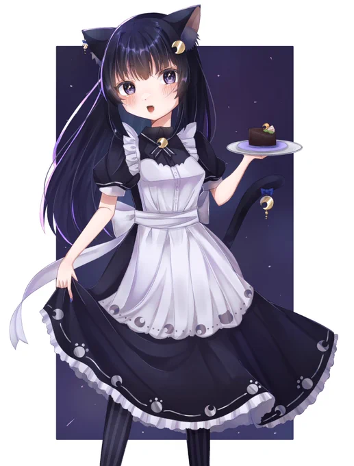 過去絵ですが… #メイドの日