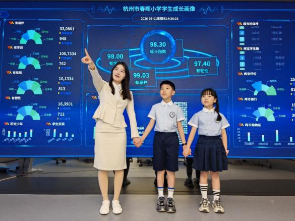 OnocoinNan's tweet photo. 一所学校的“智变”突围：杭州市春晖小学以全域智治打造未来学校新范式 #2026世界数字教育大会 https://t.co/XbNoZNchzN
