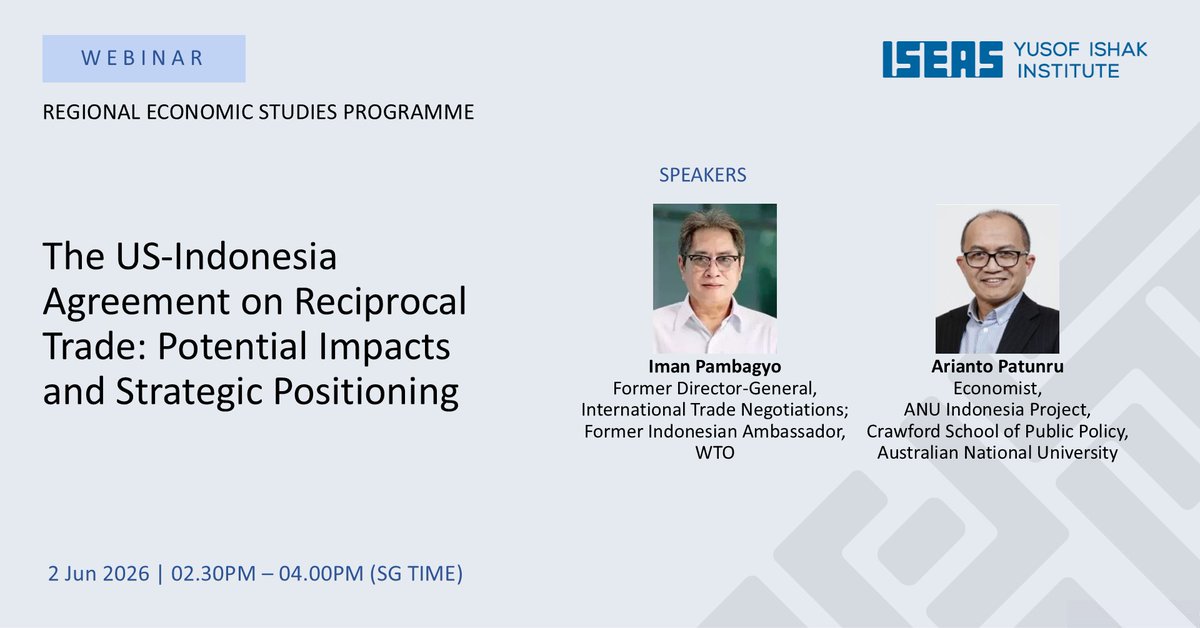ISEAS - Yusof Ishak Institute tweet media