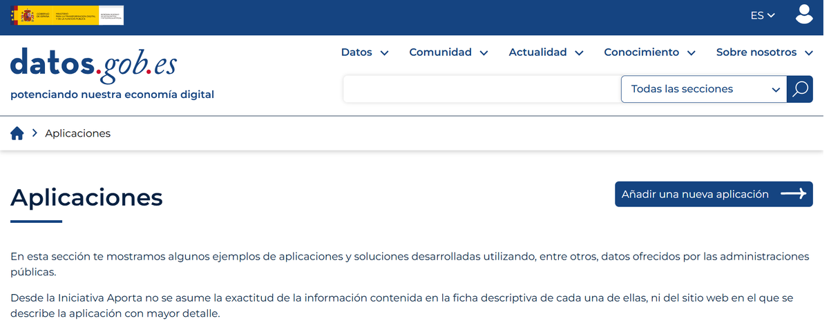 datos.gob.es – Dirección General del Dato tweet media