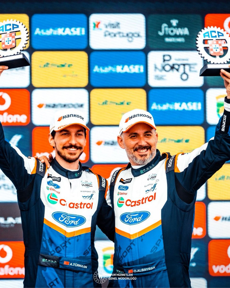 GSBsporgm's tweet photo. 🏁 Portekiz’de Türk imzası! 🇹🇷

🇵🇹 Portekiz'de düzenlenen FIA Dünya Gençler Ralli Şampiyonası’nın üçüncü ayağında yarışan milli otomobil sporcularımız Ali Türkkan ve Oytun Albayrak ikilisi, yarışı birinci sırada tamamladı. 🥇

👏 Tebrikler! https://t.co/wgmCoPishh