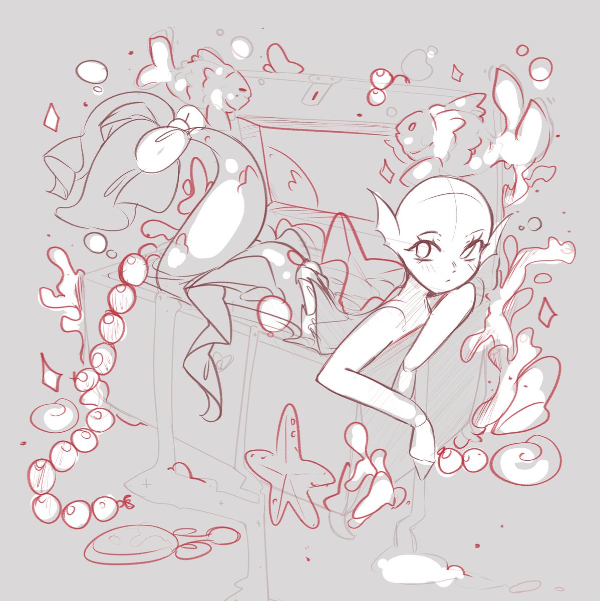 Zaurisubero's tweet photo. Hello! Mermaid Treasure Chest YCH Commission Giveaway! 
🌟1 free commissions
how to participate:💜💜
🌟Share and comment on this post.
🌟Commission cost: $38 
#VGenComm :
https://t.co/xQJ4nSiosM https://t.co/Ytl6o3Bui9