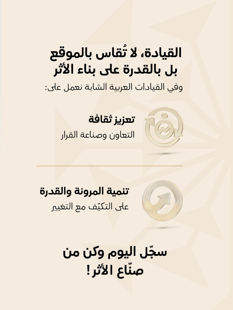 Young Arab Leaders tweet media