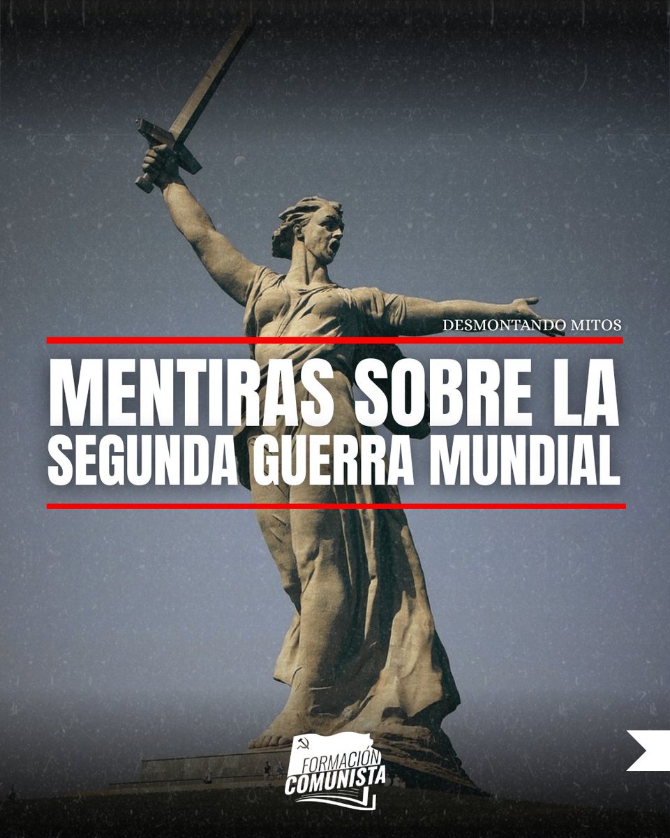 FormComunista's tweet photo. Nos han contado una versión muy cómoda de la Segunda Guerra Mundial: https://t.co/kuy8gJMIei