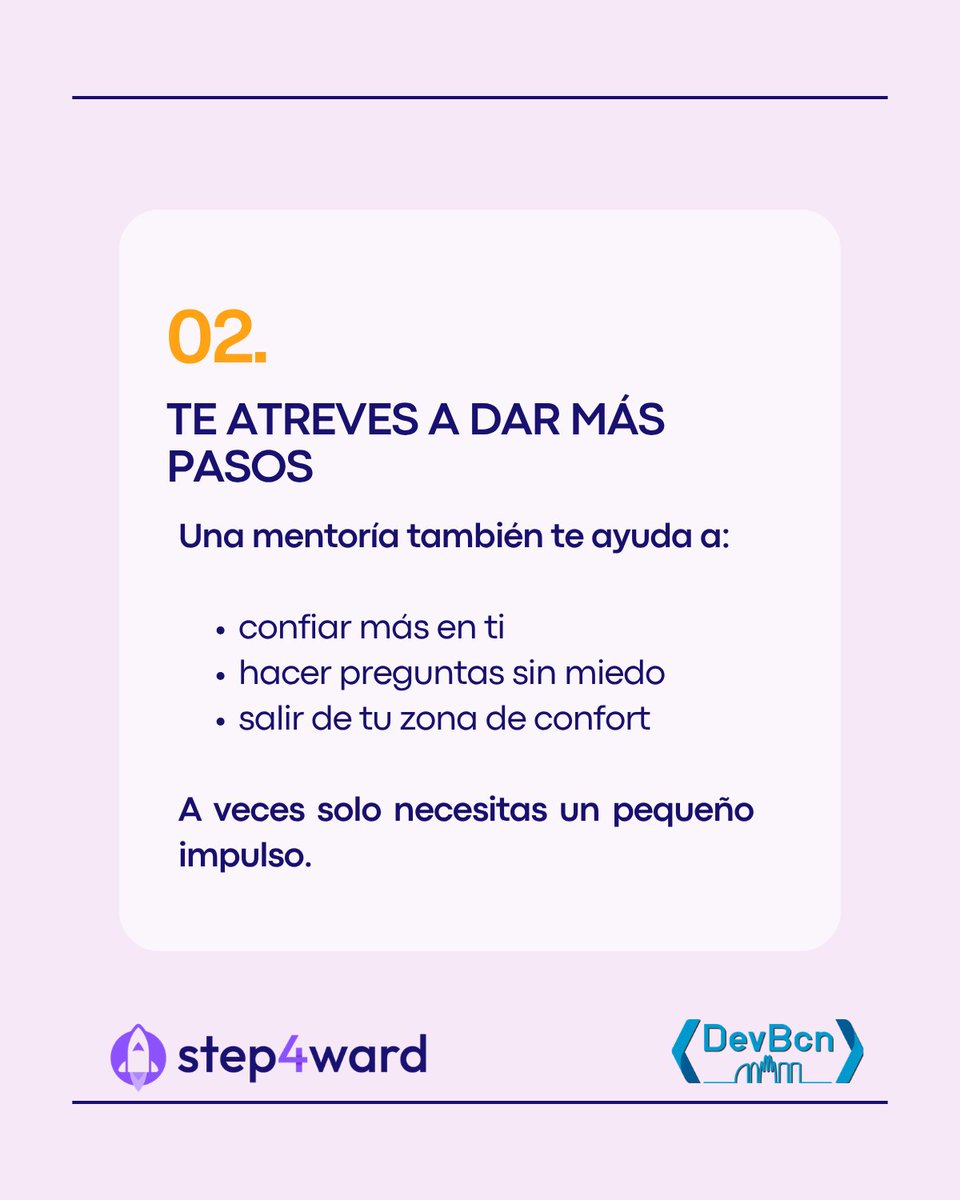 Mentoras Step4ward tweet media