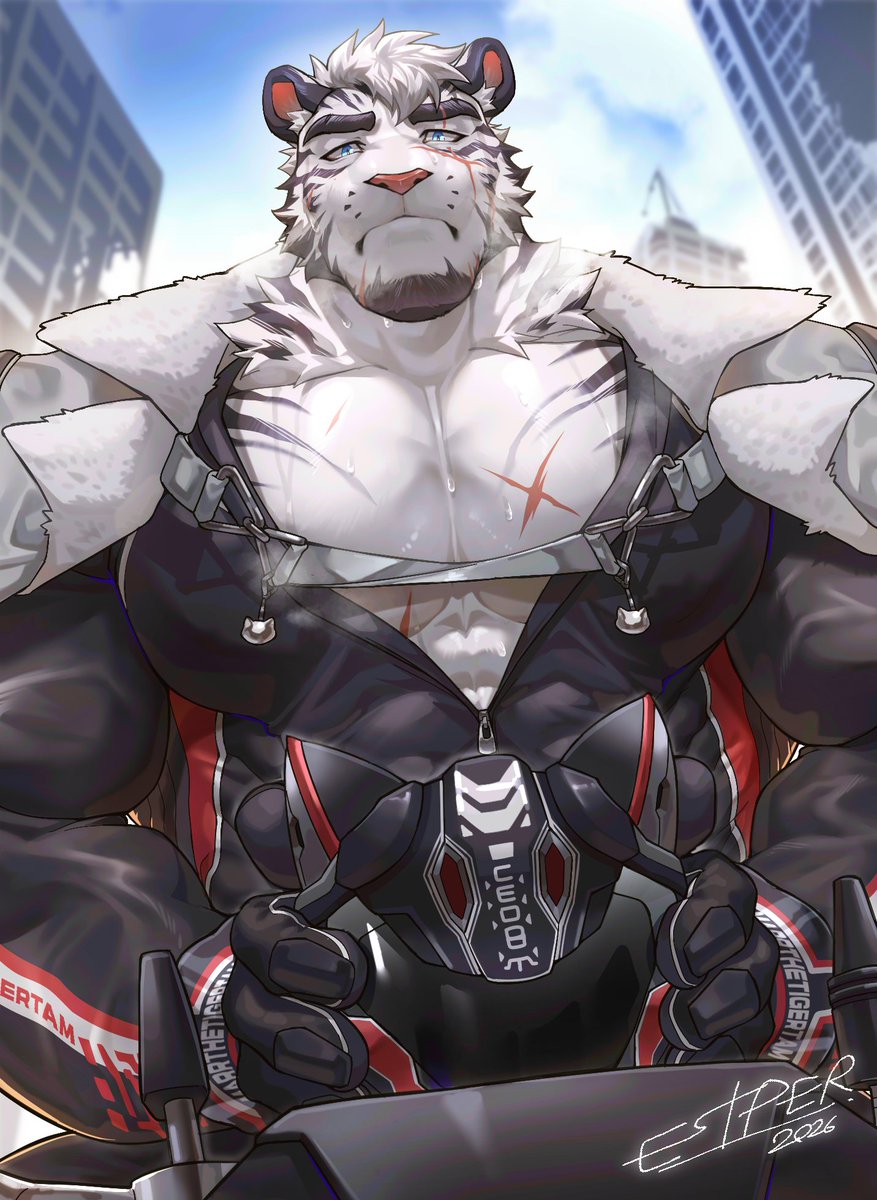 [Mountain Arknight Hardcore Rider]✨

Damn... He's to hot 😭

[Ps. So much detail too lol]