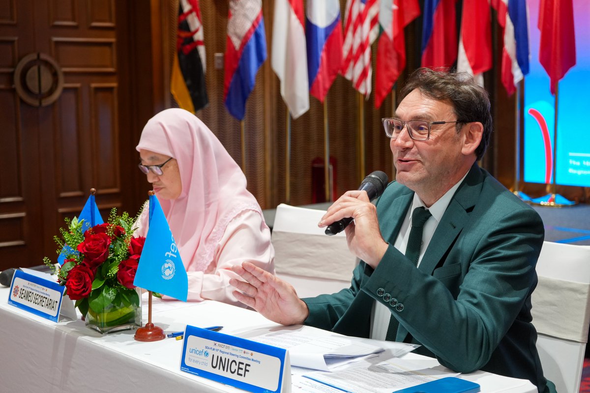 SEAPLM_S's tweet photo. Over three days, SEA-PLM countries, honorary members, and partners will reflect on SEA-PLM 2024 evidence and strengthen evidence-to-policy linkages for foundational learning. https://t.co/ubr2bp5EHO