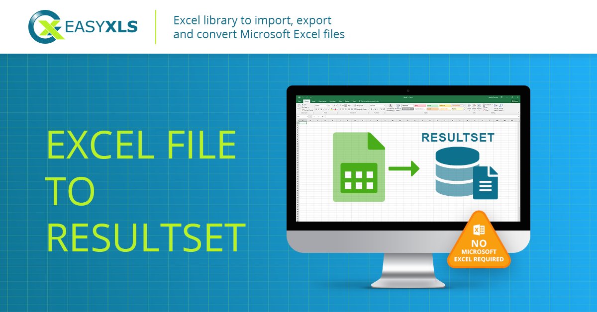 EasyXLS's tweet photo. Import Excel file to ResultSet in Java and Coldfusion using EasyXLS! XLSX, XLSM, XLSB, XLS spreadsheets in Java.

#EasyXLS #Excel #Import #ResultSet #Java #Coldfusion

https://t.co/oZNlCFWmzp https://t.co/PYXHxyIsCw