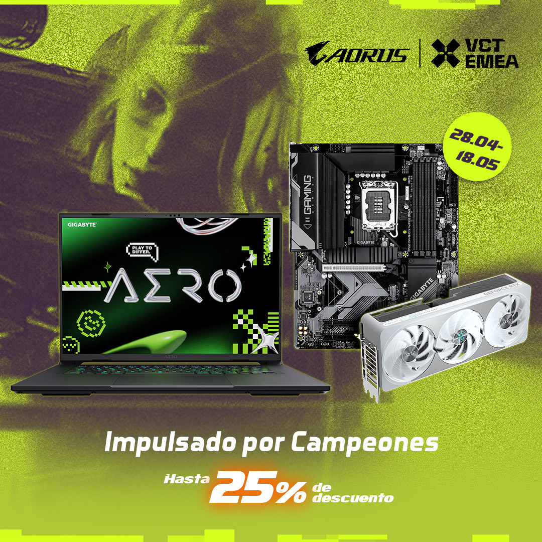AORUS España tweet media