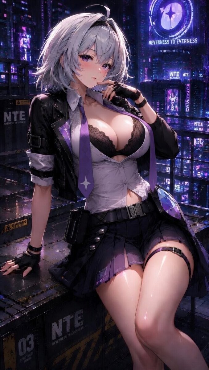 Phyraxiel's tweet photo. Esper Zero <3

#NevernessToEverness #NTE #EsperZero https://t.co/2YxxBeUemI