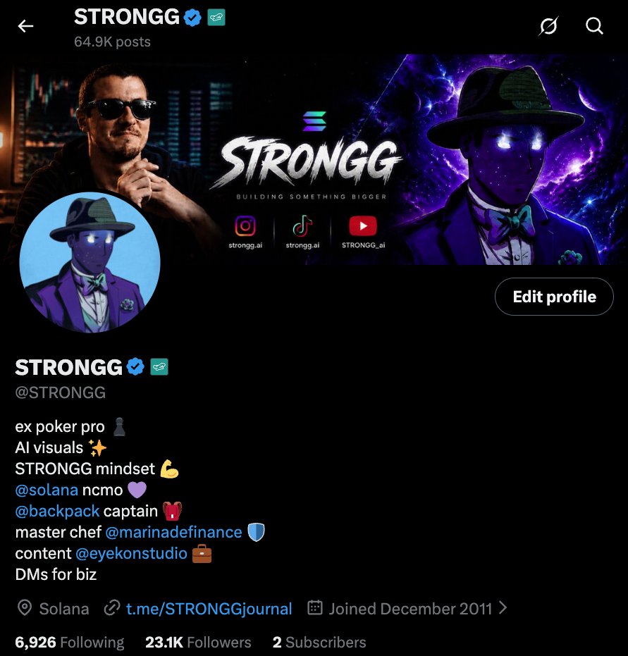 STRONGG tweet media