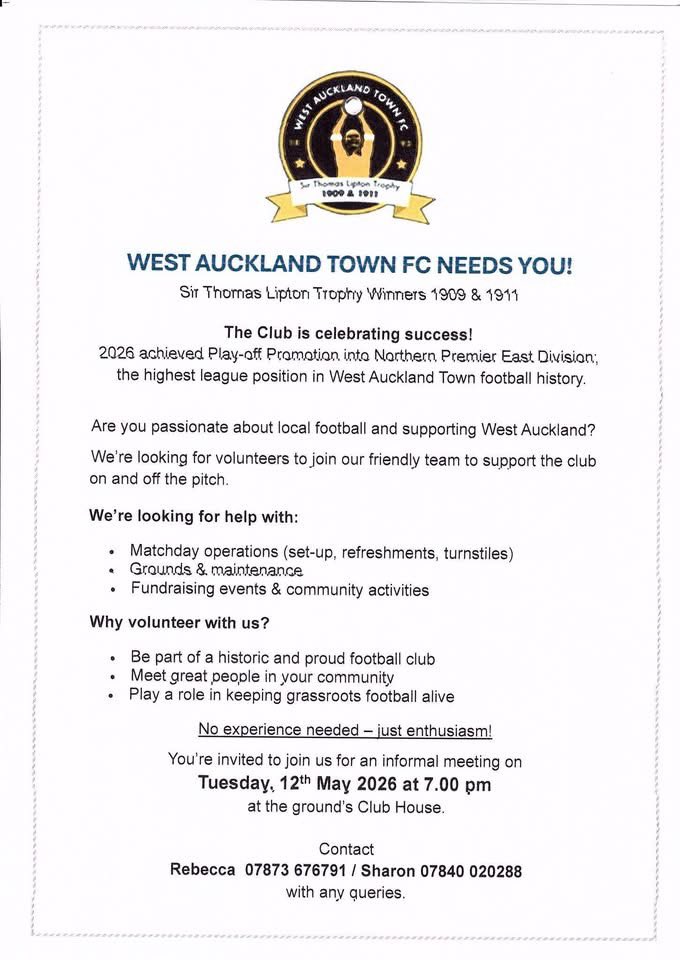 West Auckland Town AFC Reserves tweet media
