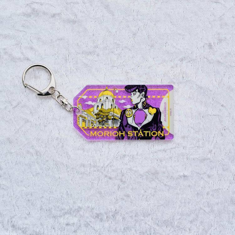 ジョジョの奇妙な冒険 トラベルラメアクリルキーホルダー 10個セット 再入荷のお知らせ】 <商品> 「トラベルラメアクリルキーホルダー 杜王
