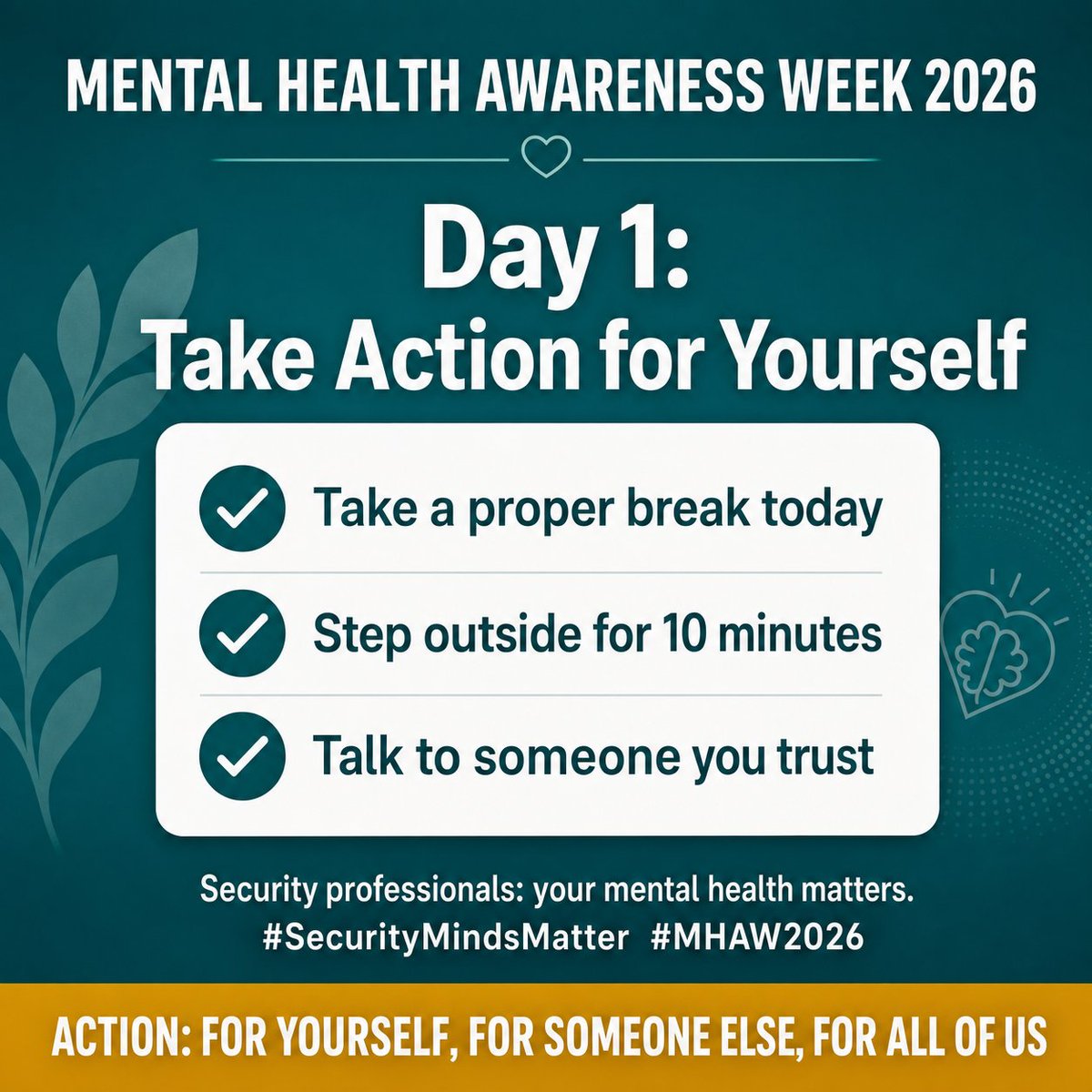 Security Minds Matter tweet media