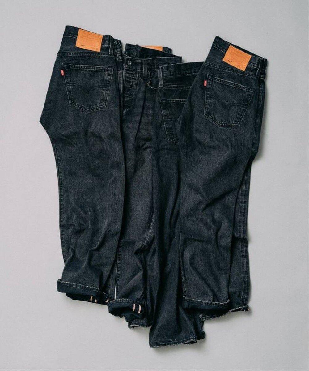 Levi's for EDIFICE 26SS 別注『BIG E 501®︎ BLACK』が国内オンライン