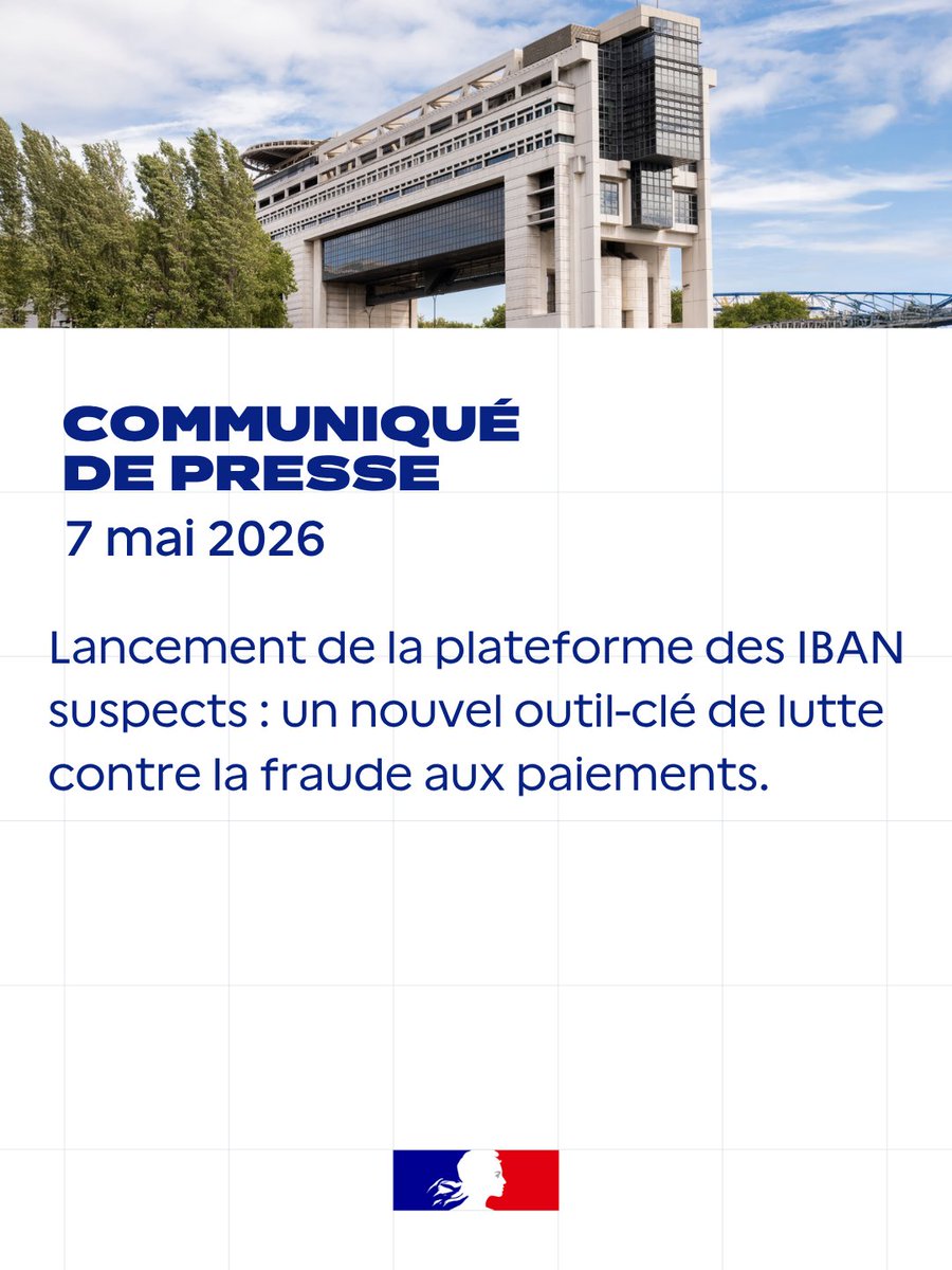 Ministère de l'Économie et des Finances tweet media