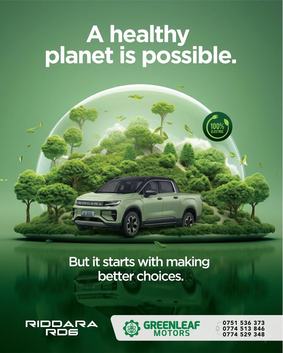 greenleafug's tweet photo. 🌱Protecting biodiversity means protecting the road ahead. 🌍🚘

Greenleaf Motors Uganda wishes you all a happy International Day for Biological Diversity.

#RiddaraUg #GreenleafMotors #GreenleafUg #BiodiversityDay https://t.co/g1ZaObnKU5