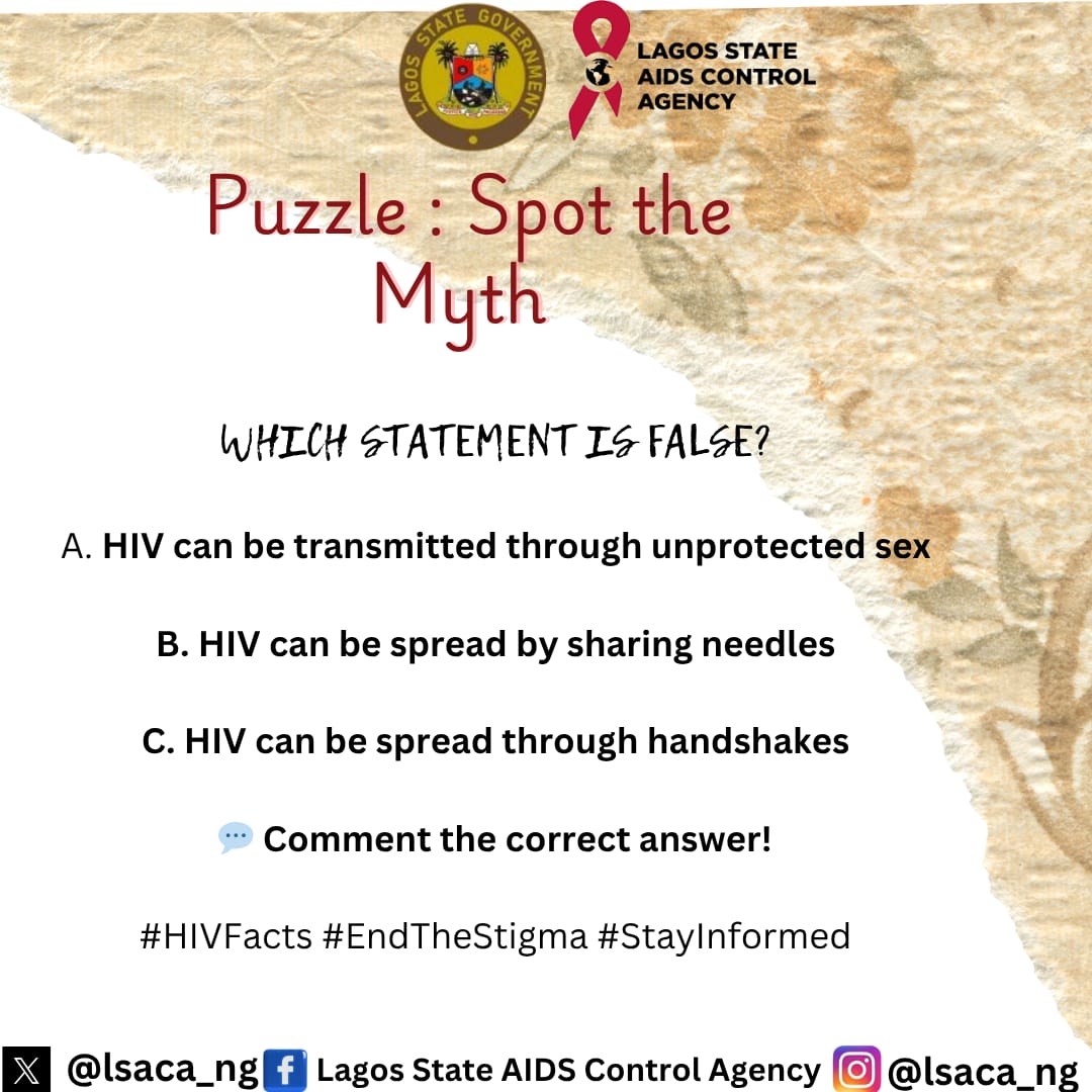 Lagos State AIDS Control Agency tweet media