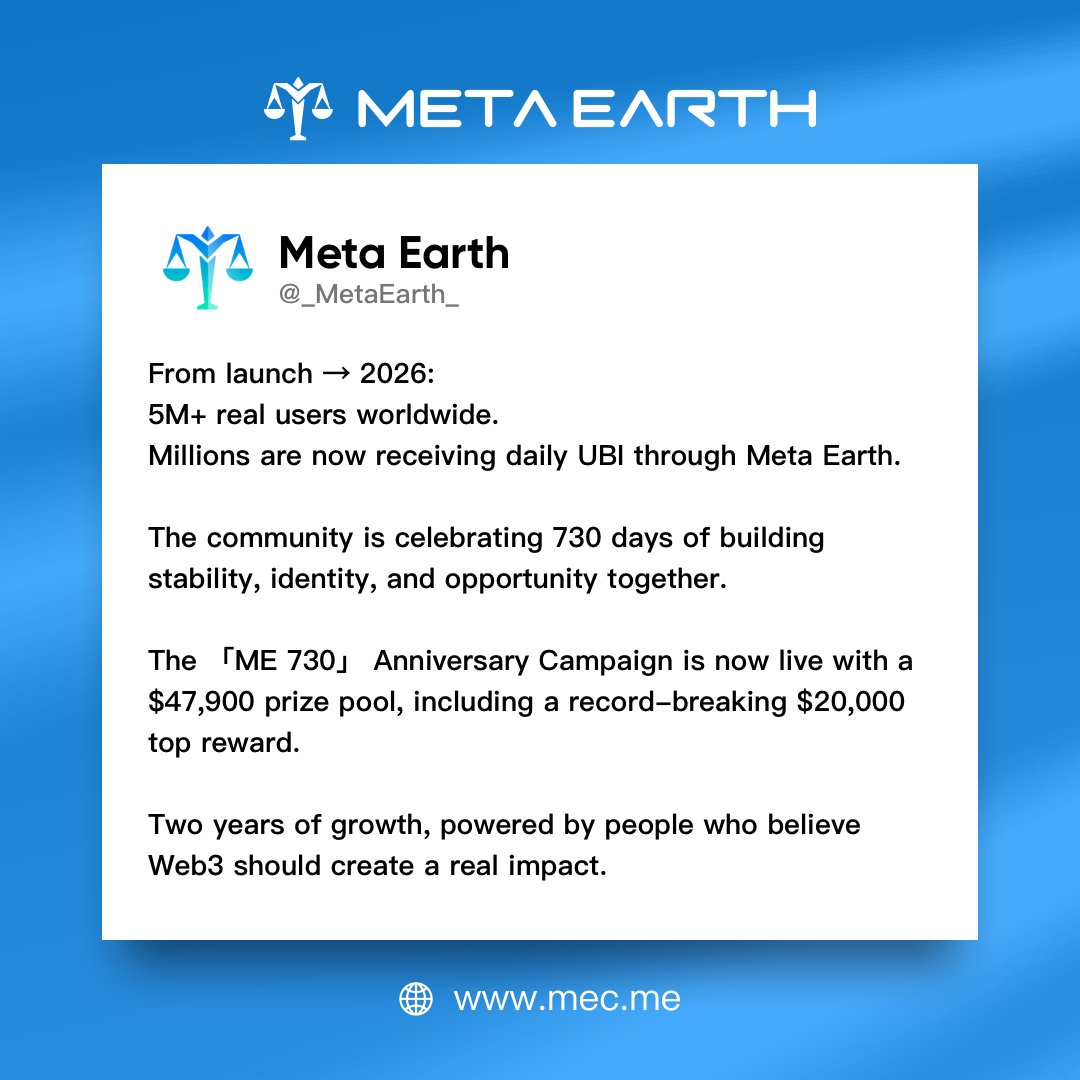 Meta Earth tweet media