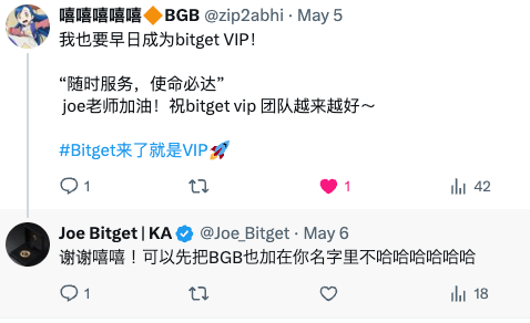 Joe_Bitget's tweet photo. 恭喜：哈哈哈 @invhnHnez0zvaU7
嘻嘻嘻嘻嘻🔶BGB @zip2abhi 

辛苦两位私信我一下收件地址，我这边帮忙安排寄送哈～

Bitget 来了就是VIP! https://t.co/tH455gCTPZ