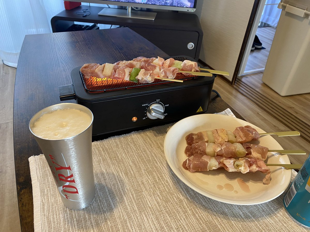 dn55taro's tweet photo. 風が爽やかで卓飲みの良い季節になって来ましたなー https://t.co/5JjtzUnJqR