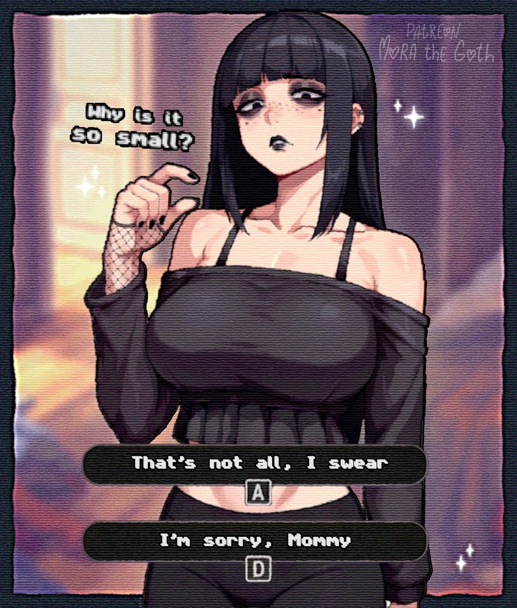 Mora the Goth Girl tweet media