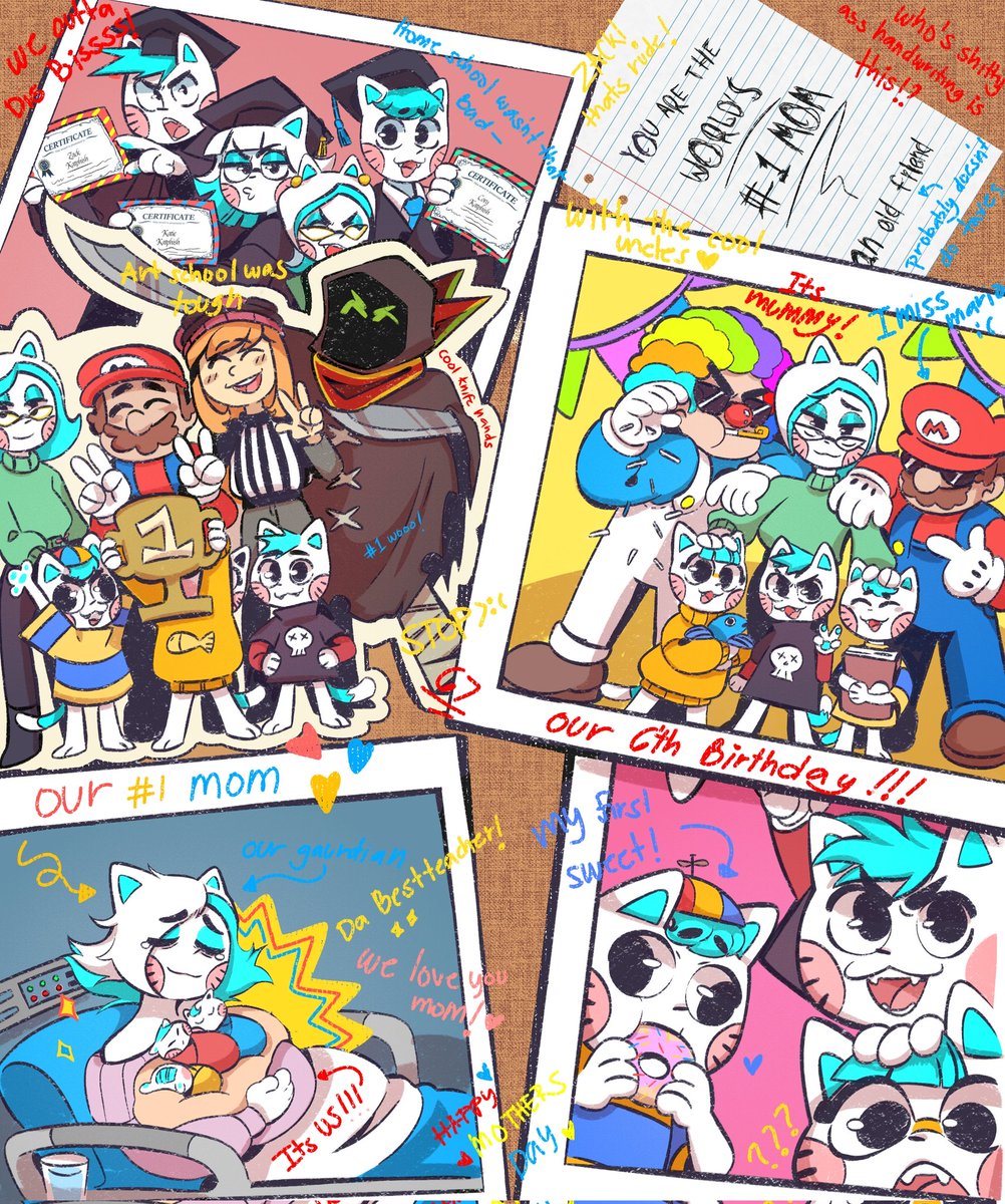 Alvibes00's tweet photo. Let's celebrate a HAPPY MUMMY'S DAY to our dear karen katphish, you deserve nothing but the best! For u and for your children!!!
#SMG4 #smg4karen #karenkatphish #HappyMothersday https://t.co/YbqZtcXDPA