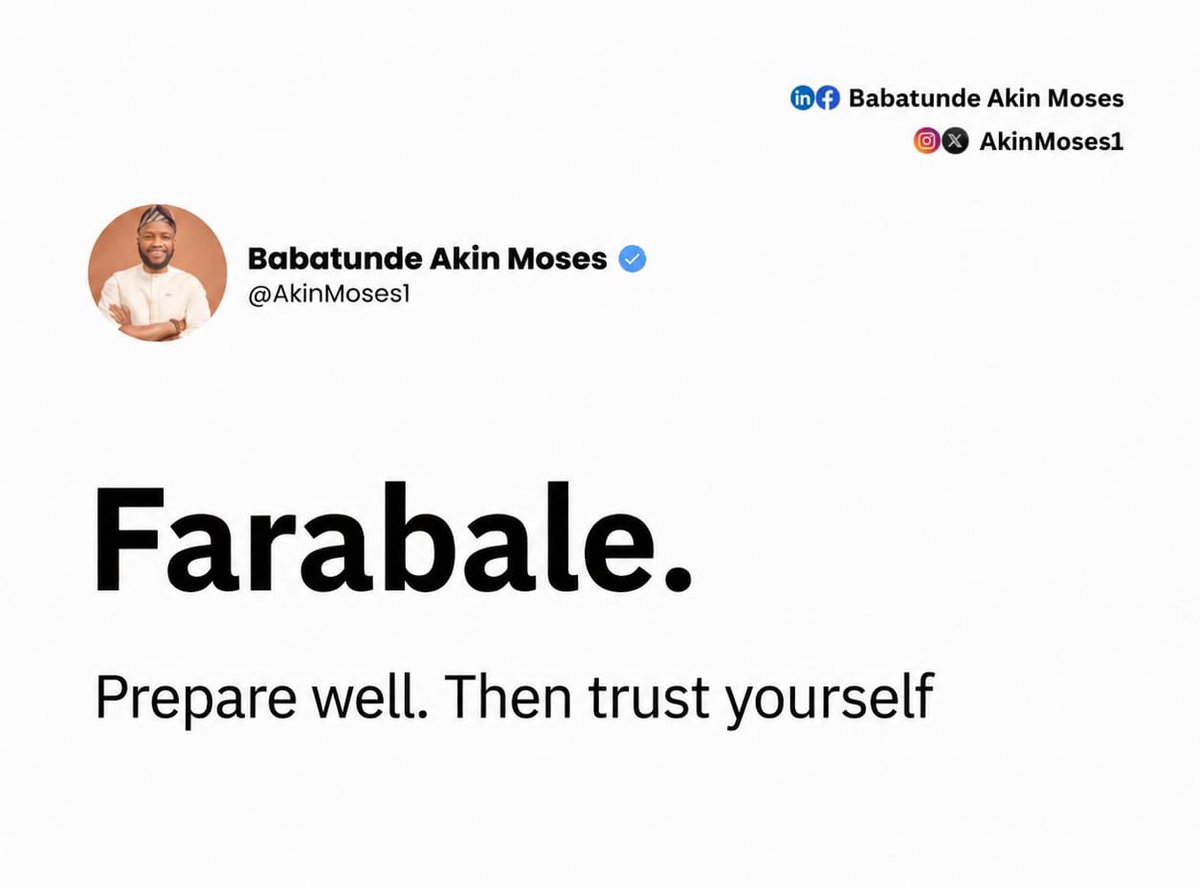 Babatunde Akin-Moses tweet media